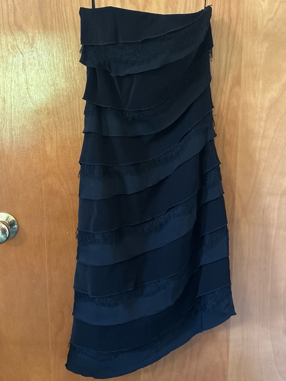 Strapless Black Dress